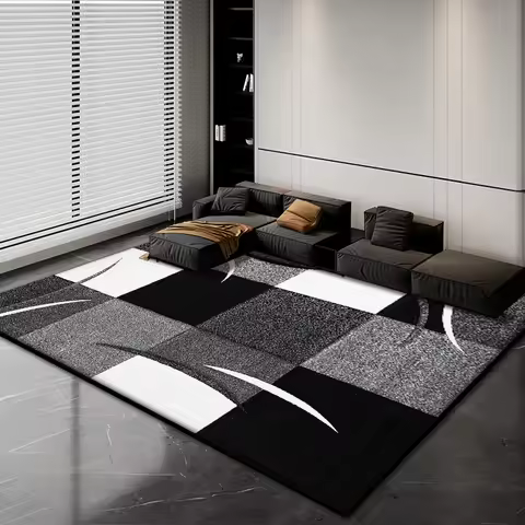 Nordic Abstract Luxury Carpet Home Decoration Living Room Fluffy Plush Rugs 200x300cm Bedroom Office