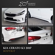 Kia Cerato K3 2017 Bodykit Fullset/Parts