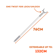 Extendable Aluminium Clothes Fork - KF-01