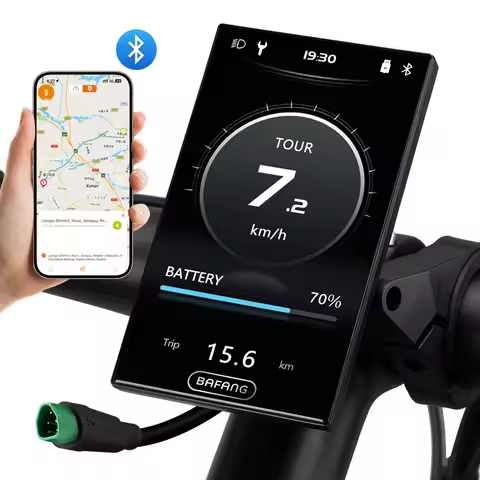 Bafang DPC010 CAN Display CN Version Speedometer Bluetooth with Navigation & Adjustable Speed Limit,