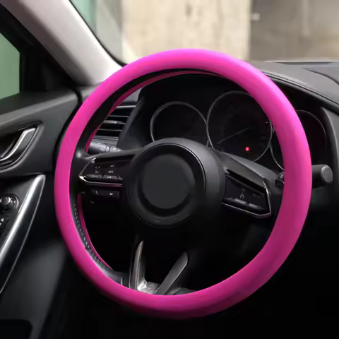 Car Silicone Steering Wheel Cover For BMW 1 2 3 4 5 6 7 X-series E46 E90 E60 X1 X3 X4 X5 X6 X7 F07 F