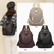 2025 Fashion High Quality Fashion Atmosphere Retro Print Backpack Backpack Female Leisure Travel Bag