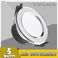 5Watts Tri Color LED Recessed Downlight Ceiling Light Panel Pin Light 220V LED Commercial light 7w 9