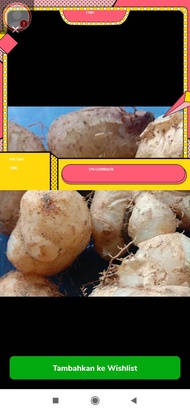 ubi gembili-umbi gembili fresh 1 kg