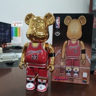 Bearbrick × Michael Jordan - Chicago Bulls No.23 400% Gear Joint 28 cm be@rbrick High Quality Fashion Anime Action Figures / Toy / GK / Collection / Gift