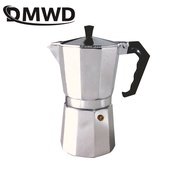 DMWD 1236912Cups Stovetop Coffee Maker Italian Moka Aluminum Mocha Espresso Percolator Pot Filter Tea pot Cafetiere Pitcher