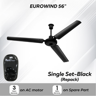 EUROWIND  Kipas Angin Siling Murah Kipas Syiling Kipas Ceiling Ceiling Fan With Regulator 3 blades 5