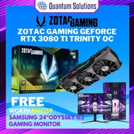 ZOTAC GAMING GeForce RTX 3080 TI Trinity OC 12GB GDDR6X Graphic Card - FREE SAMSUNG MONITOR 