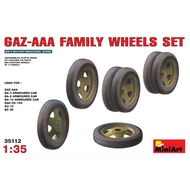 [MiniArt] 1/35 GAZ-AAA Family Wheels Set [MI 35112]
