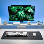 แผ่นรองเมาส์ แบบหนา | ผ้าปูโต๊ะ ลายคลื่น สีดํา สไตล์ญี่ปุ่น | แผ่นรองเมาส์เล่นเกม ขนาดใหญ่ 80x30/90x