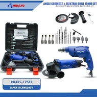 ~Tutri~ ! MAKTEC Mesin Gerinda Tangan dan Mesin Bor Listrik 10mm Set Gerinda dan Bor Paket Bor Gerin