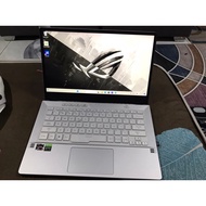 Laptop Rog Zephyrus G14 Anime matrix Moonlight Tahun 2022 (Used like new)