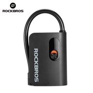 ROCKBROS ปั๊มระบบไฟฟ้าพกพาขนาดเล็กจักรยาน 70PSI จักรยานเสือหมอบ MTB ปั้มเติมลมปั๊มจักรยานไฟฟ้ามัลติฟ
