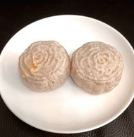 Keto mini snowy moon cake with cream cheese meat floss 生酮芝士奶酪肉鬆冰皮月餅