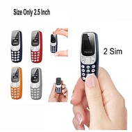 100 % original Mini N3310 Wireless Bluetooth Dialer Mini Phone BM10(READY STOCK)