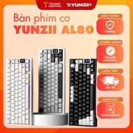 Genuine YUNZII AL80 Mechanical Keyboard | V2 Switch | CNC Aluminum | LCD Display | QMK/VIA | Wirel