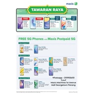 PERCUMA ‼️ Pelbagai Handphone Promosi dari Maxis dengan Maxis Postpaid Plan