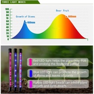 Grow Light for Indoor Plants 80 LED Plant Grow Up Lights Full Spectrum 4 Heads USB Growing Lamps Gro