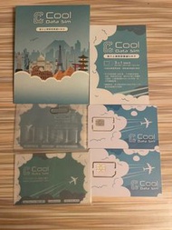 Cool Data Sim 新加坡無限數據SIM卡 2張