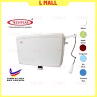 SEMENYIH TECHPLAS Elegen Flush High Level 9L Plastic Flush Cistern Toilet Cistern Tandas Kotak Jamba