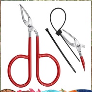 Cable Tie Opener Zip Tie Cable Tie Remover Tool Stainless Steel Zip Tie Cutter Tool with Silicone Ha