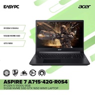 Acer Aspire Easypc 7 A715-42G-R0s4 Ryzen 5 5500U 8Gb 512Gb Nvme SSD [Unk] GTX 1650 Laptop A1-42G-R0