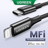 UGREEN USB C to Lightning Cable MFi Certified Charging Cable for iPhone 14 13 Pro Max iPhone 14 Plus iPhone 12 11 Pro Max 8Plus