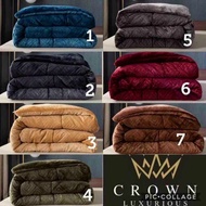 HOT ITEM - IMPORTED CROWN RABBIT FUR BLANKET WEIGHTS 4KG