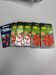 正品 GP 13 PR48 助聽器電池 6排