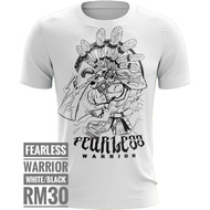 Fearless fashion 2025 Warrior Sarawak Borneo Native Graphic Tshirt / Jersey Microfiber Dress / Jerse