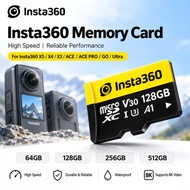 Insta360 Micro Memory Card SD Card Suitable for ONE RS/X2/X3/PRO2 128G /256G/512GB High Speed Memory