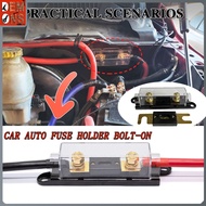 ANL Car Auto Fuse Holder Bolt-on Fuse Automotive 100/150/200/250A Amp Audio Fuse Holders Fusible Lin