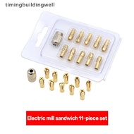Twsg 1Set Drill Chucks Adapter Mini Drill Chucks For Dremel Chuck Adapter Micro Collet Brass For Pow
