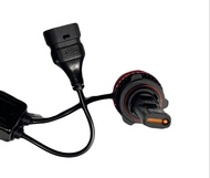 EZ online หลอดไฟหน้า LED รุ่น F5 จำนวน1คู่ 12V & 24V สว่างถึง 20000lmมีขั้วให้เลือก H4 H7 H11 HB4/90