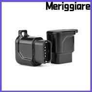 MERIGGIARE USB-C Bike Charger, LED Indicator Fast Charging 4-Pin to Type-C Converter, Portable Water