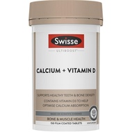 Import - Swisse Ultiboost Calcium + Vitamin D 150 Tablets