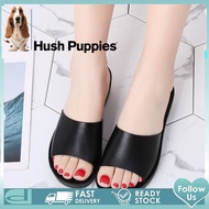 Hush-Puppies Black Shoes Wedge for Women on Sale Casual Slip-on Beach Slipper Wedge for Women Plus S