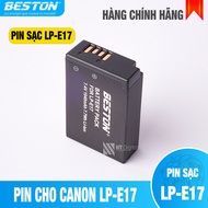 PIN CANON LP-E17 BESTON CHO MÁY ẢNH CANON 750D 760D 77D M3 M5 800D M6 EOS RP (Hàng chính hãng)
