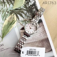代購ARMANI手錶 亞曼尼手錶女生 AR1763 迷你小直徑24mm貝母面女生石英錶 時尚百搭小巧優雅女錶 簡約通勤女生腕錶
