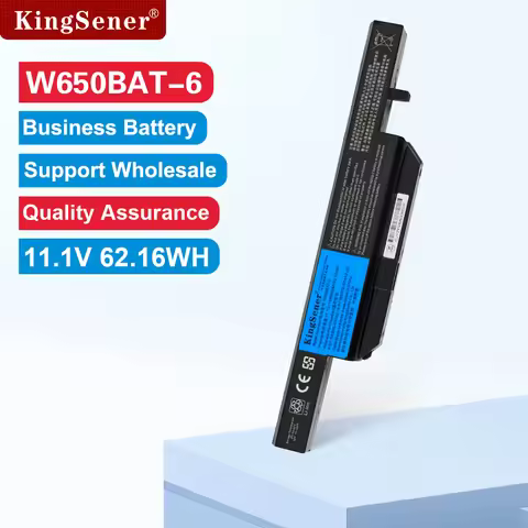 KingSener 5600mAh W650BAT-6 Laptop Battery for Hasee K610C K650D K750D K570N K710C K590C K750D G150S