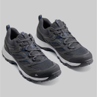 QUECHUA รองเท้าเดินป่าผู้ชาย รุ่น MH100 สีเทา (Men's mountain hiking shoes) รองเท้าเดินป่า ทนทาน น้ำ