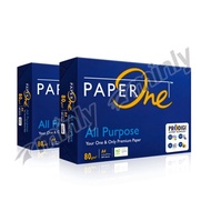 Paper One All Purpose A4 80gsm (500pcs/ream) (5reams/ctn)
