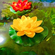 DYRUIDOJ1 7pcs/set Lotus Flower, Lifelike Realistic Artificial Lotus Plant, Fake Lotus Plant 10cm Ra