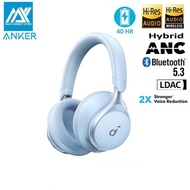 Anker A3035 Space One Active Noise Cancelling Headphones by Anker - 40H Playtime, LDAC Hi-Res Audio,