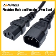 AumoPro 1PC IEC 320 C14 To C13 Extension Cable For PDU UPS PC Computer 10A 250V Male Plug To Female 