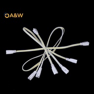 A&W LED tube lamp connected cable T4 T5 T8 LED light double-end connector wire