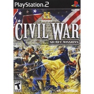 DVD Game PS2 - History Channel Civil War Secret Missions