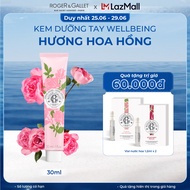 Kem dưỡng tay Wellbeing hương hoa hồng Roger&Gallet Rose 30ml