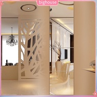  Mirror Decal Self Adhesive Flexible Waterproof Reflect Clear Home Decoration Square Shape Bathroom Living Room Home Mirror Sticker Home Mirror