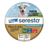 澳洲預購 20/8到貨 Seresto Fleas & Ticks Collar for Dogs & Puppies <= 8kg